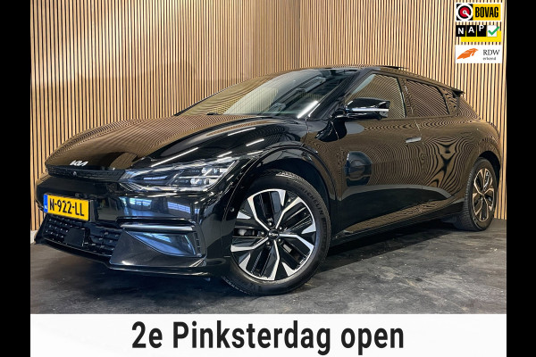 Kia Ev6 GT-Line 77.4 kWh|100% SOH|FULL OPTION|AFN. TREKHAAK|PANO|STOELVERW+VENT|STUURVERW.|360+3D CAMERA|CARPLAY|INCL.BTW|1e EIG.|