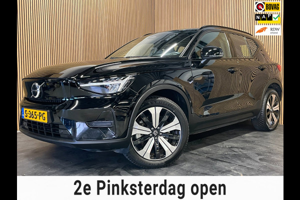 Volvo XC40 Recharge Plus 70 kWh|90%SOH|BLACK|ACC|CAMERA|CARPLAY/ANDROID AUTO|STOEL+STUURVERW|ELEK.KLEP|NL-AUTO|NAP|INC.BTW|1e EIG|
