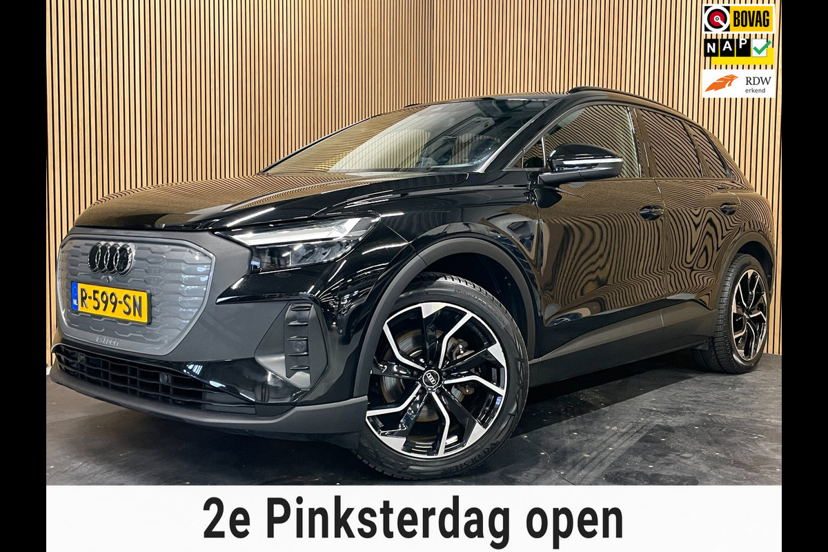 Audi Q4 e-tron 35|FULL BLACK EDITION|86% SOH|20'' LMV|ACC|CARPLAY|STOELVERWARMING|NAVIGATIE|NL-AUTO|NAP|1e EIGENAAR|INCLUSIEF BTW|