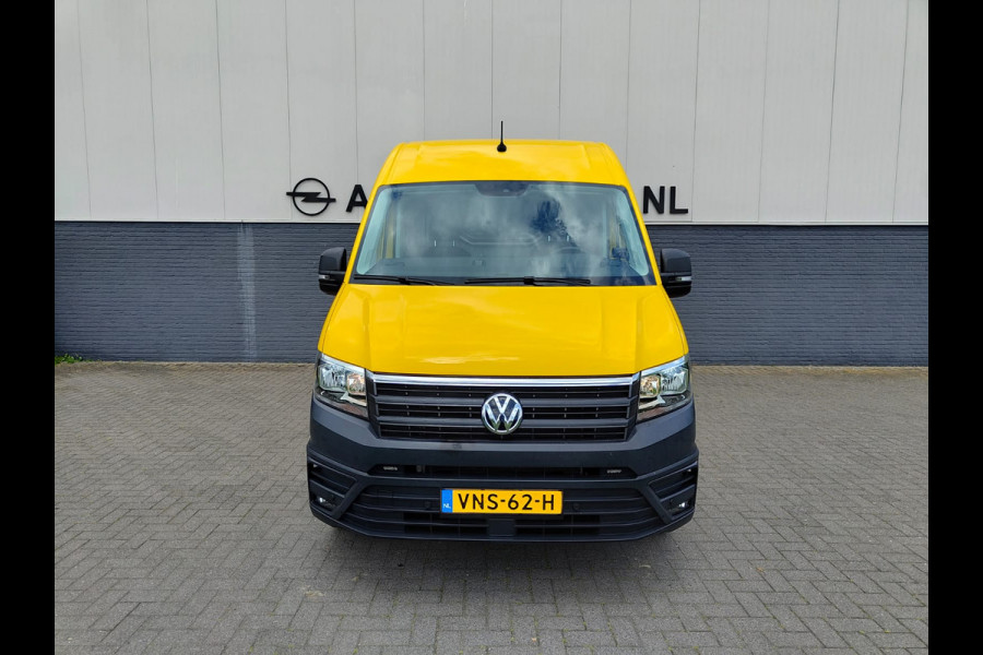 Volkswagen Crafter 35 2.0 TDI L3H3 Highline Airco Trekhaak Comfort Plus bestuurdersstoel Cruise Control Camera Pdc Bluetooth Voorruitverwarming Inbouwkasten Omvormer Signaleringsverlichting Betonplex Vloer Wandbetimmering Licht- en regensensor 3.000KG Trekgewicht 1e Eigenaar Origineel Nederlandse Bus