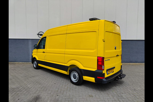 Volkswagen Crafter 35 2.0 TDI L3H3 Highline Airco Trekhaak Comfort Plus bestuurdersstoel Cruise Control Camera Pdc Bluetooth Voorruitverwarming Inbouwkasten Omvormer Signaleringsverlichting Betonplex Vloer Wandbetimmering Licht- en regensensor 3.000KG Trekgewicht 1e Eigenaar Origineel Nederlandse Bus
