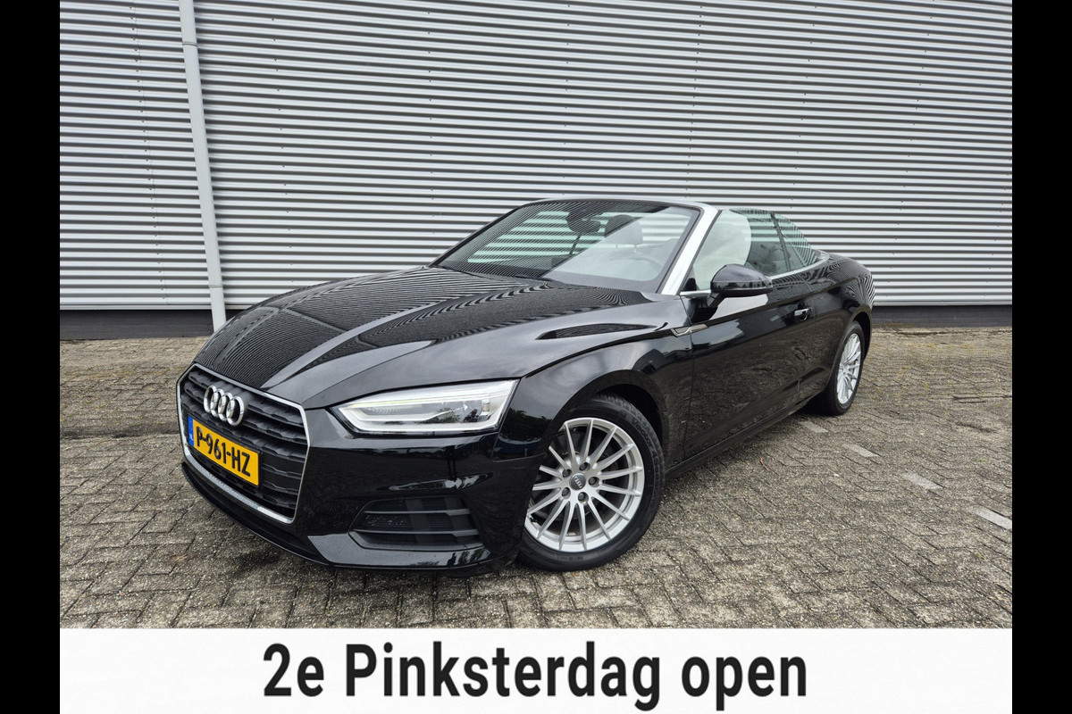 Audi A5 Cabriolet 2.0 TFSI MHEV Pro Line Automaat, airco,navigatie,stoelverwarming,lederen bekleding,parkeersensoren,