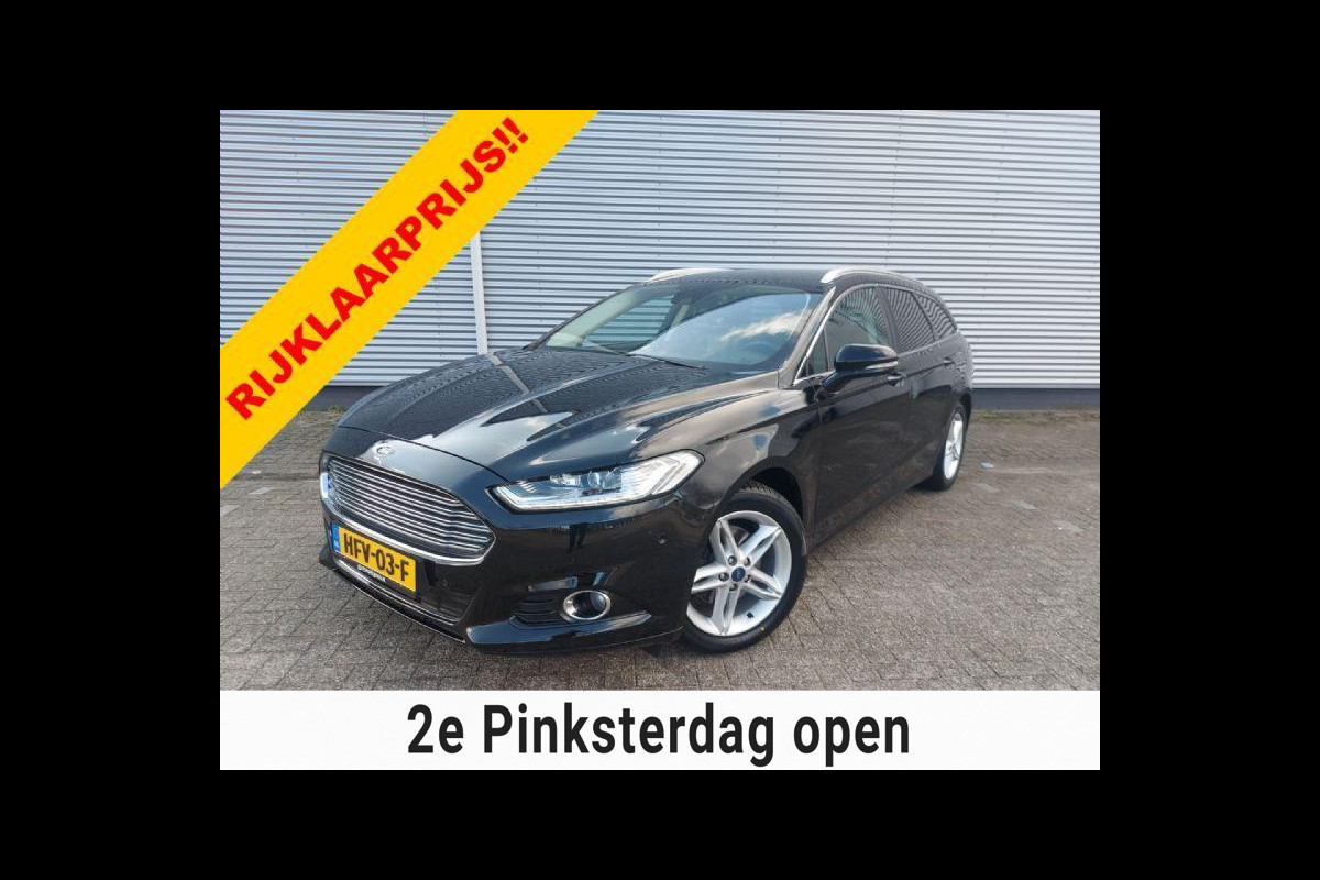 Ford Mondeo Wagon 1.5 Titanium Lease Edition Automaat, airco,cruise,navigatie/camera,parkeersensoren,stoel/stuurverwarming,