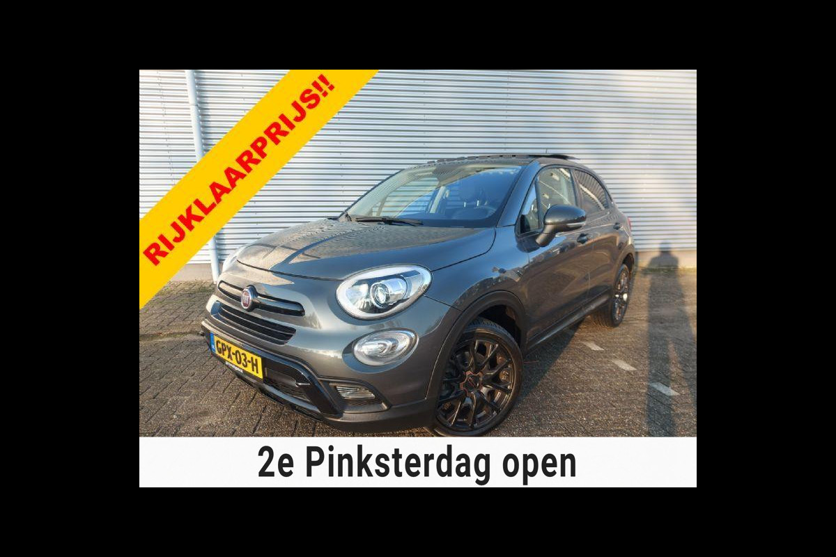 Fiat 500X Cross 1.4 Turbo MultiAir Cross, airco,cruise,panorama dak,navigatie/camera,parkeersensoren,