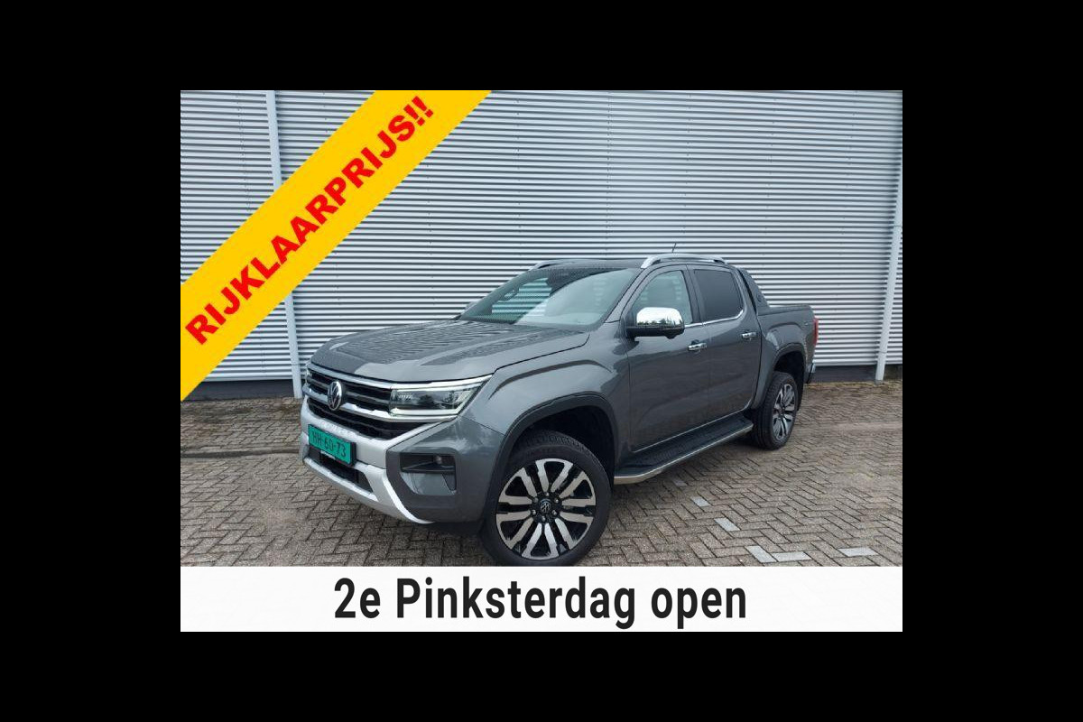 Volkswagen Amarok 3.0 TDI 4Motion ,Prijs excl.BTW,trekhaak,360 Camera,autom mountaintop,IQ light,leder,Full option