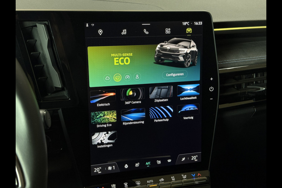 Renault Austral 1.2 Full hybrid 200pk iconic esprit Alpine | Groot Navi | 20" | 360 | ACC | HUD | Dodehoek | Stoel, stuur & Voorruit verwarming | 100% Dealer Onderhouden! Verlengde Garantie tot 04-2028