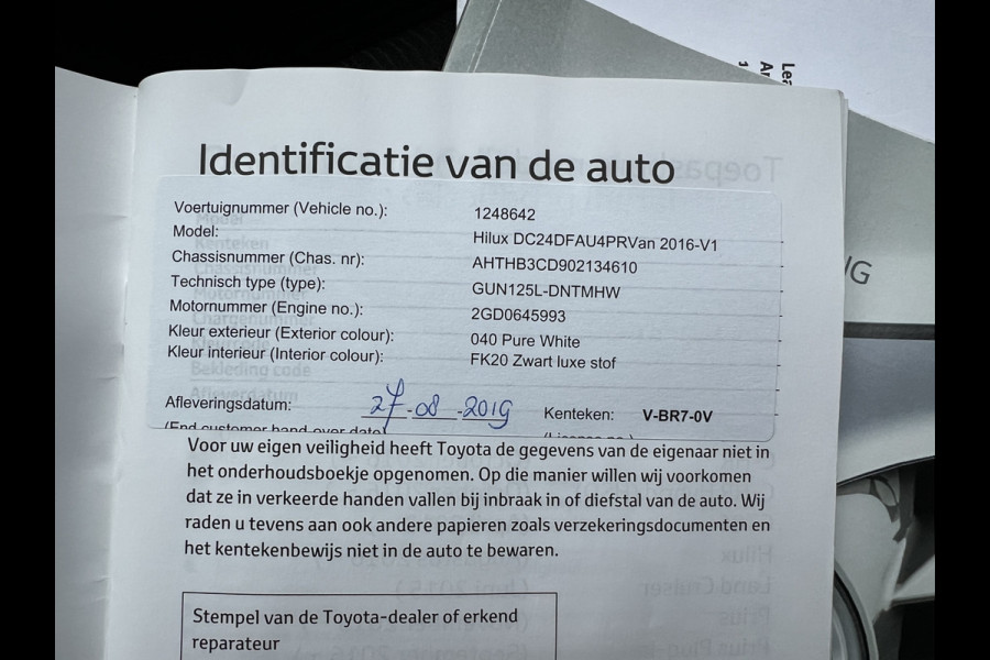 Toyota Hilux 2.4 D-4D-F Double Cab Professional Automaat