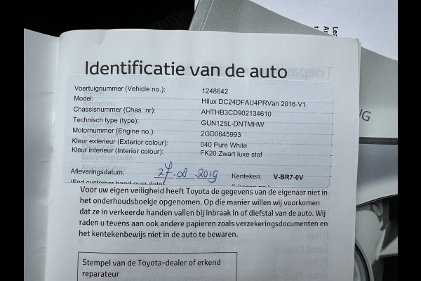 Toyota Hilux 2.4 D-4D-F Double Cab Professional Automaat