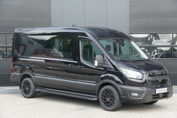 Ford Transit 350 2.0 TDCI L3H2 Trend 130pk DC 7 zits - Navi - Stoelverwarming - Raptor - Cruise - Trekhaak - PDC - Rijklaar