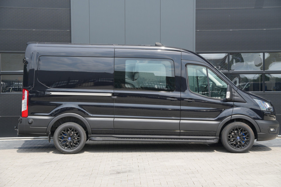Ford Transit 350 2.0 TDCI L3H2 Trend 130pk DC 7 zits - Navi - Stoelverwarming - Raptor - Cruise - Trekhaak - PDC - Rijklaar