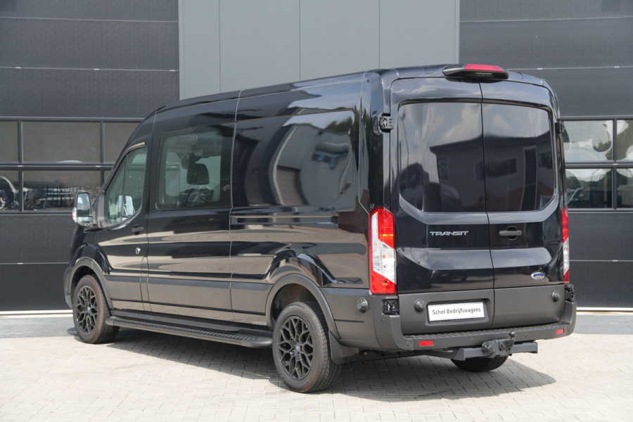 Ford Transit 350 2.0 TDCI L3H2 Trend 130pk DC 7 zits - Navi - Stoelverwarming - Raptor - Cruise - Trekhaak - PDC - Rijklaar