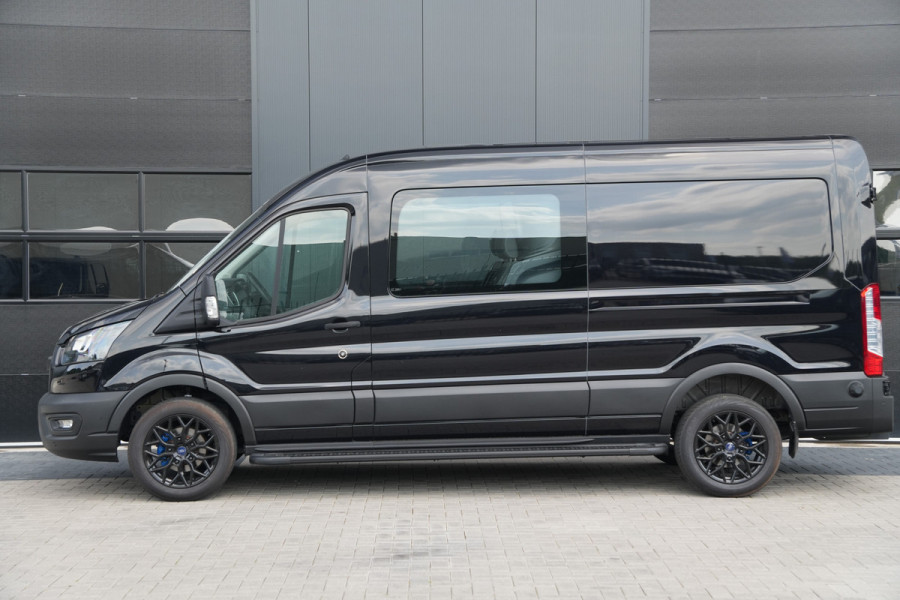 Ford Transit 350 2.0 TDCI L3H2 Trend 130pk DC 7 zits - Navi - Stoelverwarming - Raptor - Cruise - Trekhaak - PDC - Rijklaar