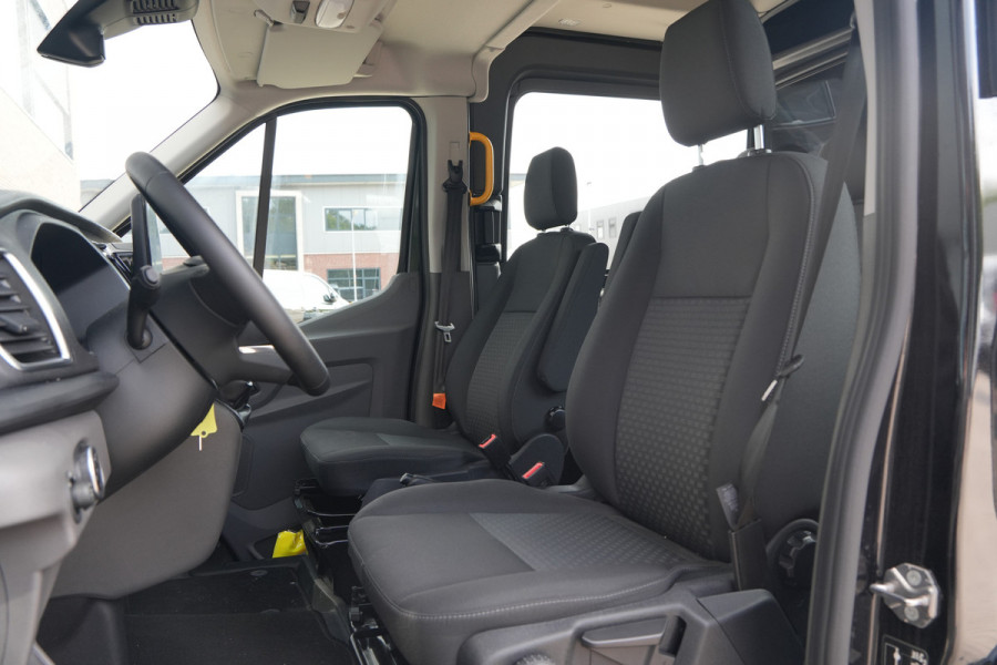 Ford Transit 350 2.0 TDCI L3H2 Trend 130pk DC 7 zits - Navi - Stoelverwarming - Raptor - Cruise - Trekhaak - PDC - Rijklaar