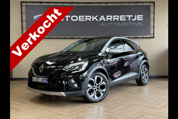 Renault Captur 1.3 TCe 155pk| VERKOCHT! Groot navi | PANO | ACC | 18" | Blindspot | Stoel&Stuur verwarming | Keurig nette goed onderhouden Captur.