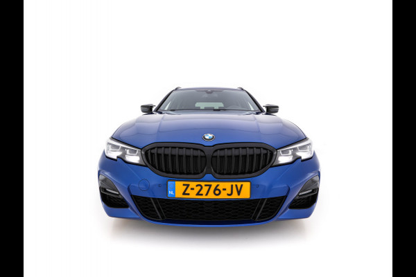 BMW 3 Serie Touring 330e High Executive M-Sportpack (Plug-in) Aut. *LEATHER-MICROFIBRE | FULL-LED | DIGI-COCKPIT | HEATED-SPORTSEATS | CAMERA | CARPLAY | SHIFT-PADDLES | NAVI-FULLMAP | PRIVACY-GLASS | ECC | PDC | CRUISE | TOWBAR | 18''ALU*