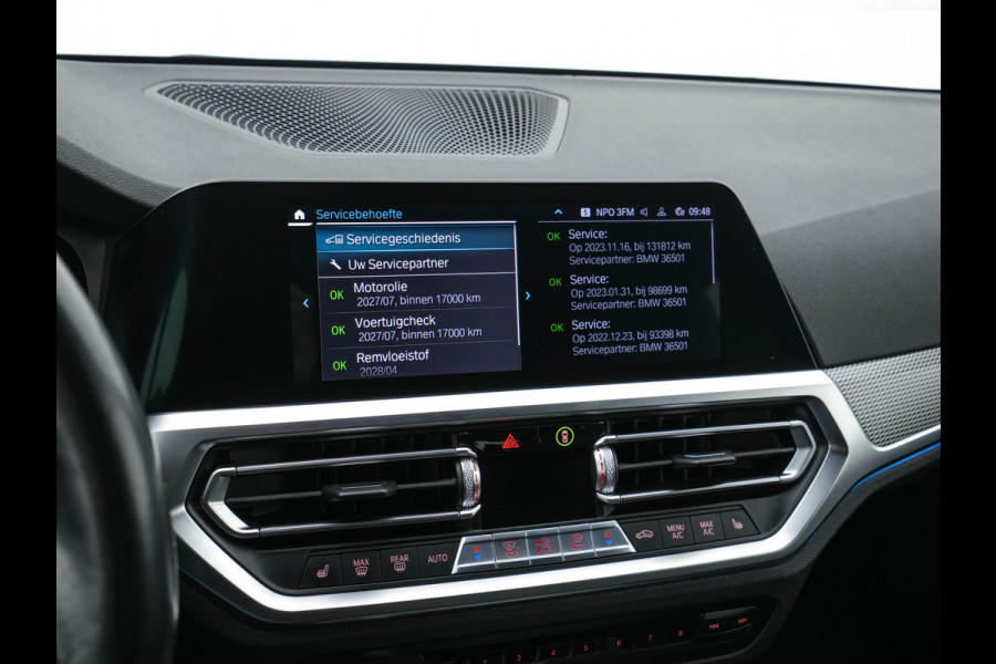 BMW 3 Serie Touring 330e High Executive M-Sportpack (Plug-in) Aut. *LEATHER-MICROFIBRE | FULL-LED | DIGI-COCKPIT | HEATED-SPORTSEATS | CAMERA | CARPLAY | SHIFT-PADDLES | NAVI-FULLMAP | PRIVACY-GLASS | ECC | PDC | CRUISE | TOWBAR | 18''ALU*