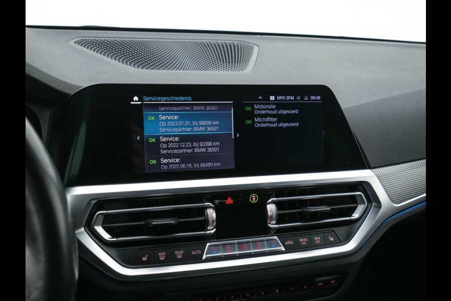 BMW 3 Serie Touring 330e High Executive M-Sportpack (Plug-in) Aut. *LEATHER-MICROFIBRE | FULL-LED | DIGI-COCKPIT | HEATED-SPORTSEATS | CAMERA | CARPLAY | SHIFT-PADDLES | NAVI-FULLMAP | PRIVACY-GLASS | ECC | PDC | CRUISE | TOWBAR | 18''ALU*