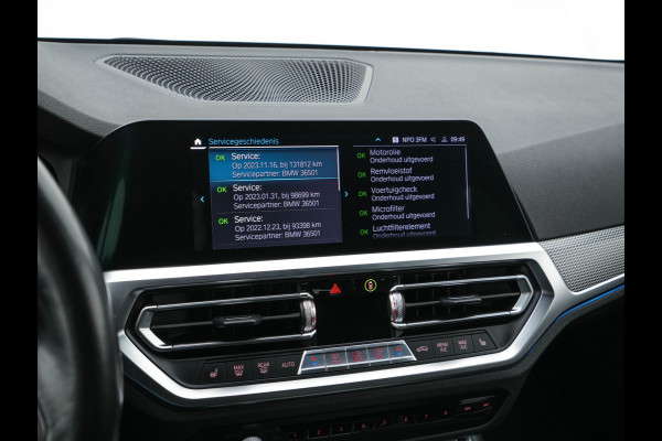 BMW 3 Serie Touring 330e High Executive M-Sportpack (Plug-in) Aut. *LEATHER-MICROFIBRE | FULL-LED | DIGI-COCKPIT | HEATED-SPORTSEATS | CAMERA | CARPLAY | SHIFT-PADDLES | NAVI-FULLMAP | PRIVACY-GLASS | ECC | PDC | CRUISE | TOWBAR | 18''ALU*