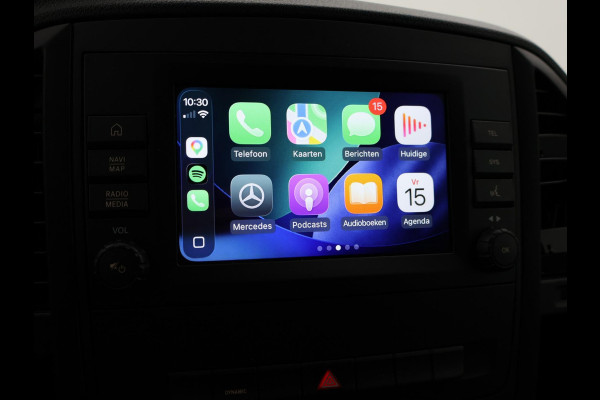 Mercedes-Benz eVito eVito LANG 41 kWh + STOELVERW. | APPLE CARPLAY | IMPERIAAL | DAB | 3-ZITS