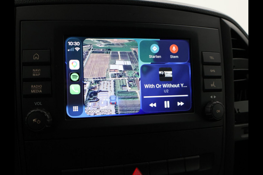 Mercedes-Benz eVito eVito LANG 41 kWh + STOELVERW. | APPLE CARPLAY | IMPERIAAL | DAB | 3-ZITS
