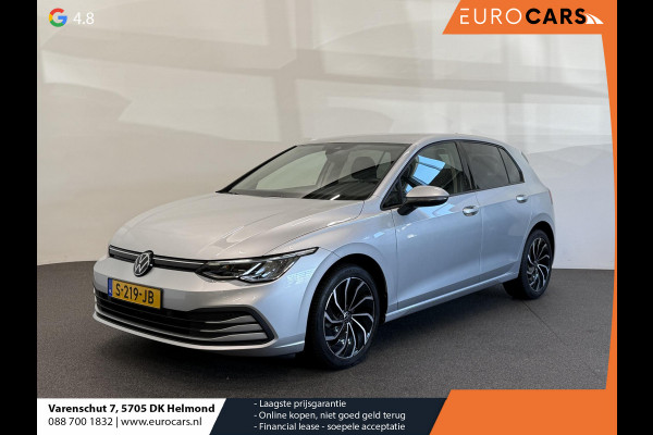 Volkswagen Golf 1.0 TSI 110pk Life Lounge Apple Carplay Android Auto Parkeersensoren Cruise Control DAB Climate Control LED Koplampen Bluetooth Lichtmetalen Velgen