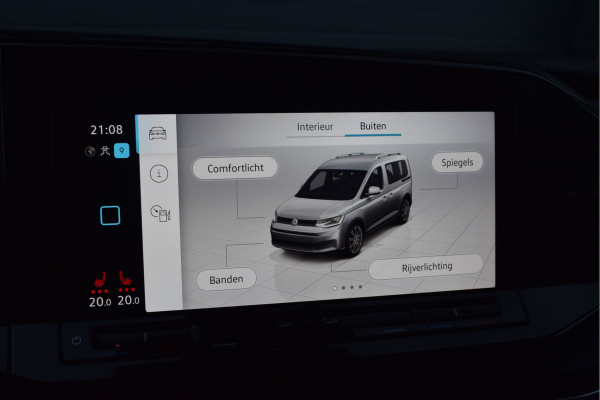 Volkswagen Caddy 1.5 TSI DSG Move Pano | Trekhaak | Camera | ACC | LED | 18"