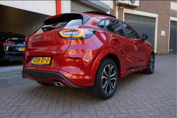 Ford Puma 1.0 EcoBoost Hybrid ST-Line X | PANO | LEER | Adaptive + Lane + BLIS | B&O | Stuur + Stoelverwarming | 3/2026 dealerbeurt gehad
