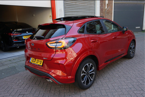 Ford Puma 1.0 EcoBoost Hybrid ST-Line X | PANO | LEER | Adaptive + Lane + BLIS | B&O | Stuur + Stoelverwarming | 3/2026 dealerbeurt gehad