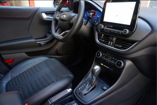 Ford Puma 1.0 EcoBoost Hybrid ST-Line X | PANO | LEER | Adaptive + Lane + BLIS | B&O | Stuur + Stoelverwarming | 3/2026 dealerbeurt gehad