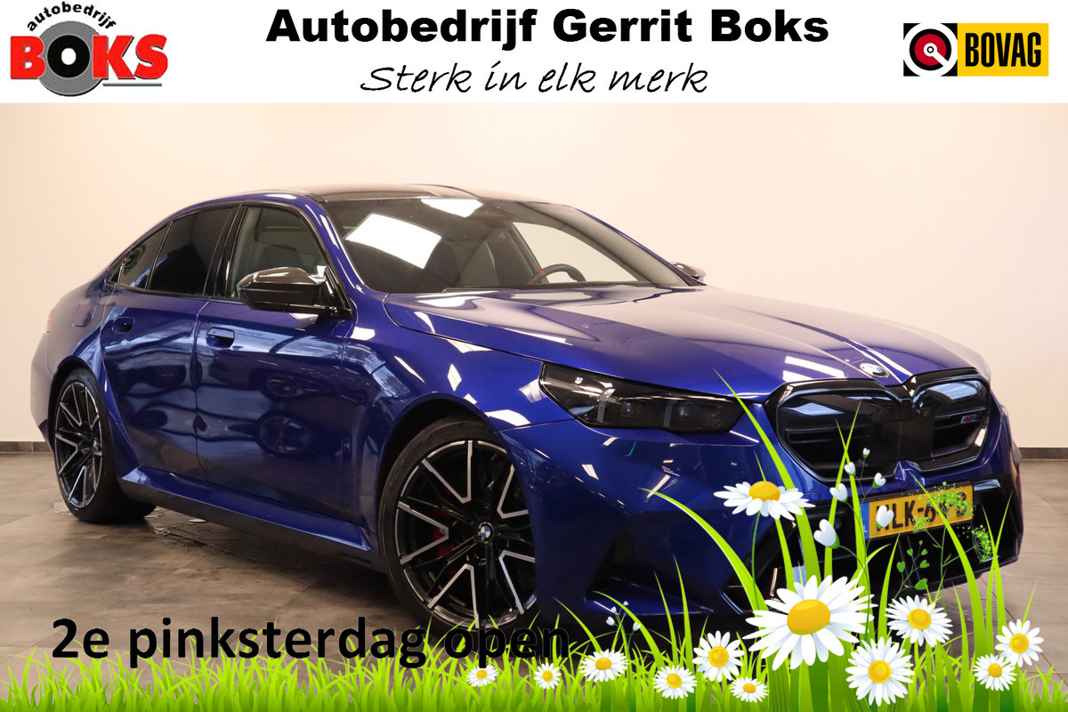 BMW 5 Serie M5  Carbon Pack Co-Pilot Live Cockpit  Professional 1st eigenaar NAP !! 2e Pinksterdag geopend van 12:00 tot 17:00u !!