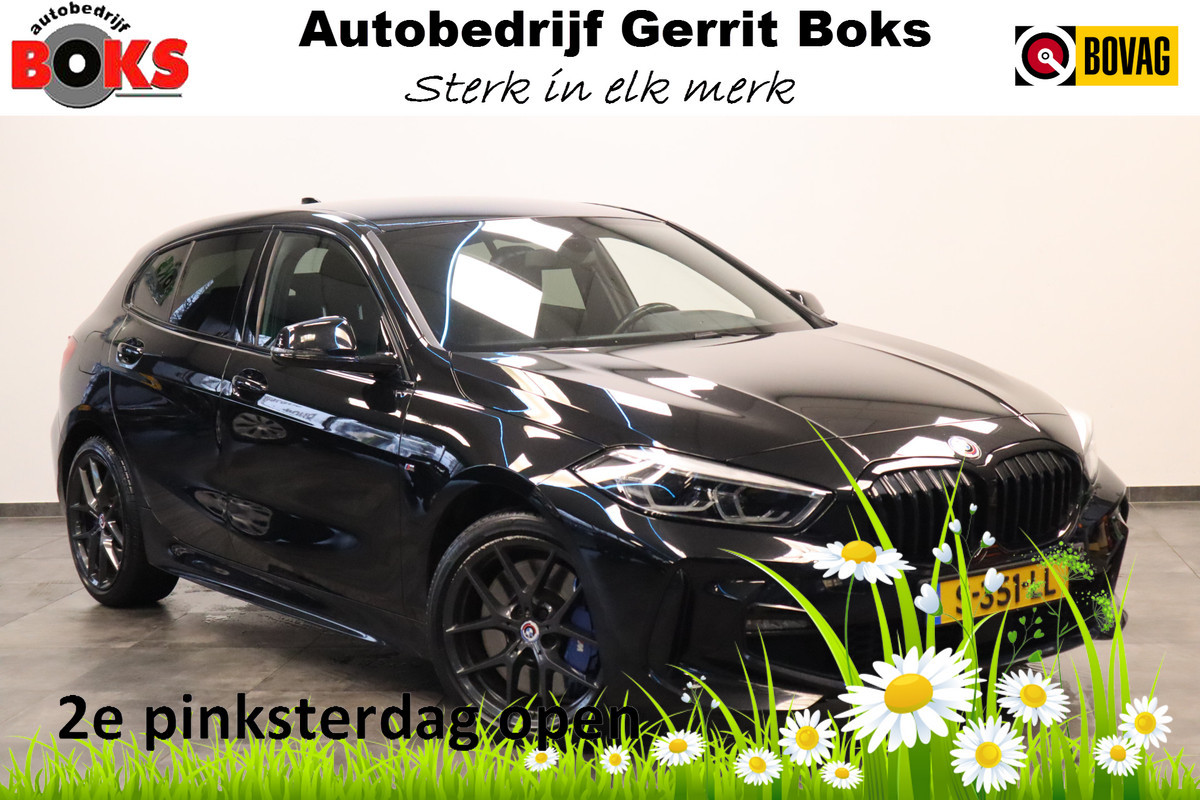 BMW 1-serie 120i M-Sport Navigatie Full-led !! 2e Pinksterdag geopend van 12:00 tot 17:00u !!