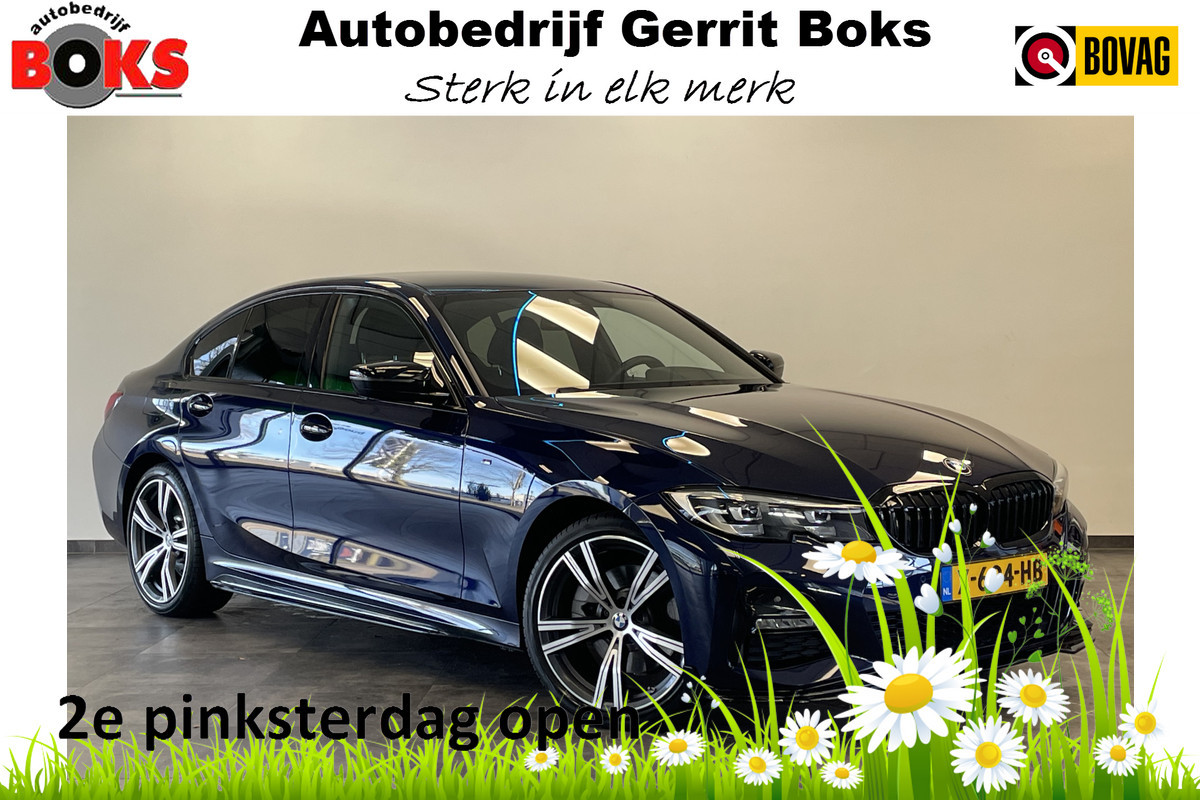 BMW 3-serie 320e High Executive M-sport Full-led VCP Navigatie 19"LM !! 2e Pinksterdag geopend van 12:00 tot 17:00u !!