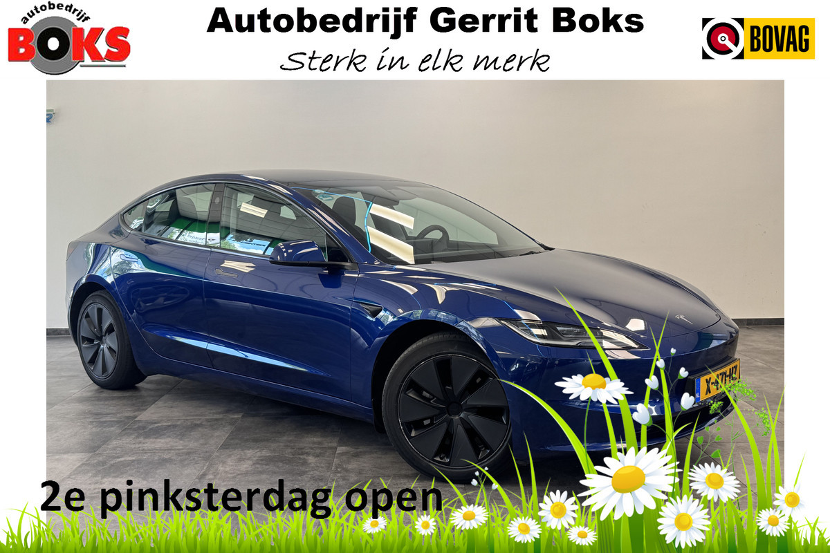 Tesla Model 3 RWD 60 kWh Panoramadak Leder Full-led NAP! !! 2e Pinksterdag geopend van 12:00 tot 17:00u !!