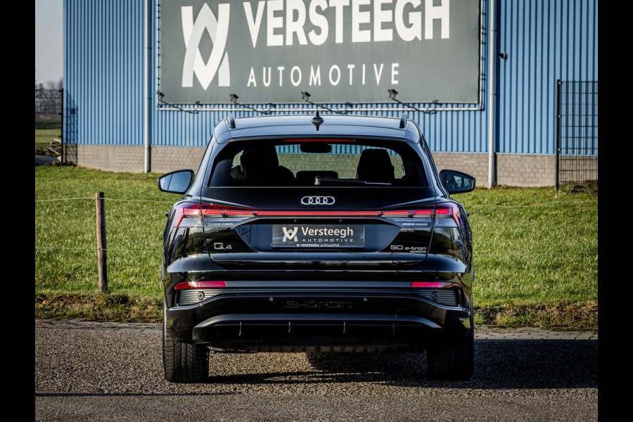 Audi Q4 e-tron 50 Quattro Launch S Competition 77 kWh | Adaptieve Cruise Control | Eerste eigenaar | SoH 91%