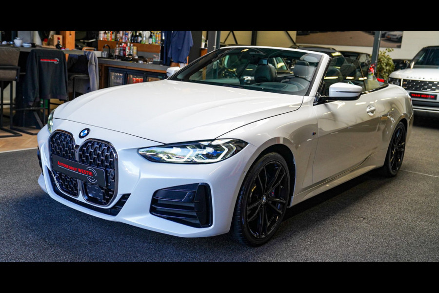 BMW 4 Serie Cabrio M440i xDrive High Executive | Laser LED | Driving Assistant Professional | Luxe Leder | Stoelkoeling | HuD