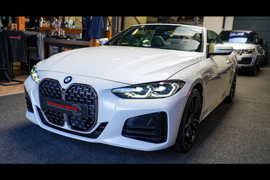 BMW 4 Serie Cabrio M440i xDrive High Executive | Laser LED | Driving Assistant Professional | Luxe Leder | Stoelkoeling | HuD