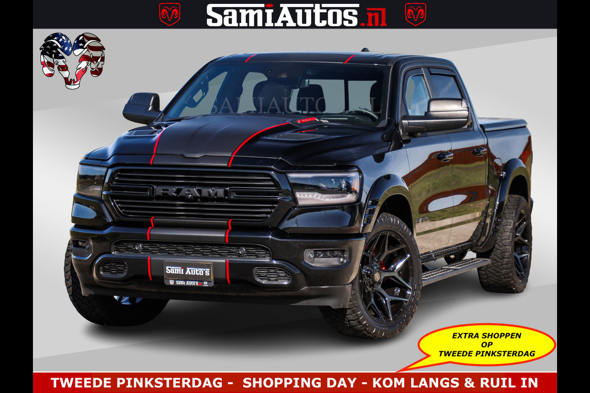 Dodge Ram GT HULK | 5.7 V8 HEMI | VIRTUAL COCKPIT | HEAD-UP | ADAPTIVE CRUISE | 360 CAMERA | TRX PACK | Comfortabele Dubbele Cabine met Royale 5 Zitplaatsen | BPM vrij