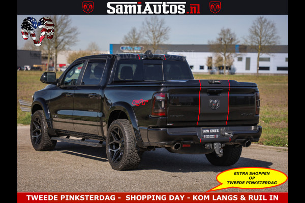Dodge Ram GT HULK | 5.7 V8 HEMI | VIRTUAL COCKPIT | HEAD-UP | ADAPTIVE CRUISE | 360 CAMERA | TRX PACK | Comfortabele Dubbele Cabine met Royale 5 Zitplaatsen | BPM vrij