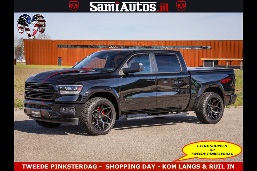 Dodge Ram GT HULK | 5.7 V8 HEMI | VIRTUAL COCKPIT | HEAD-UP | ADAPTIVE CRUISE | 360 CAMERA | TRX PACK | Comfortabele Dubbele Cabine met Royale 5 Zitplaatsen | BPM vrij