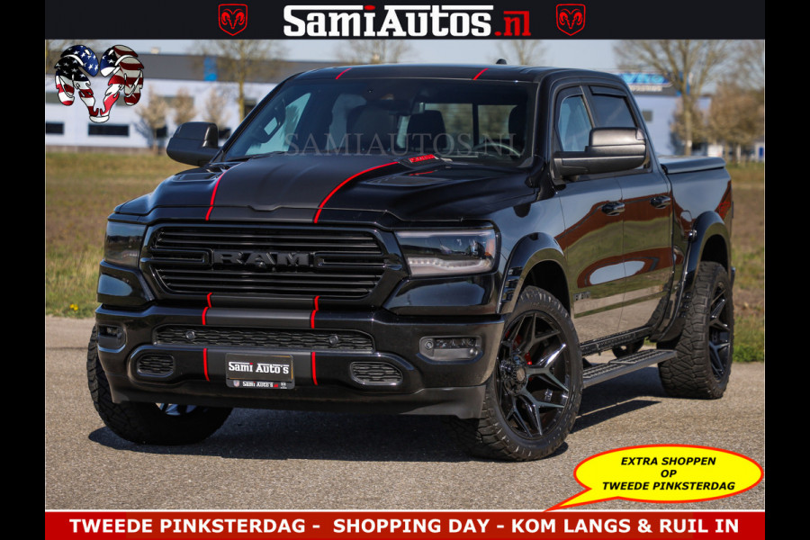 Dodge Ram GT HULK | 5.7 V8 HEMI | VIRTUAL COCKPIT | HEAD-UP | ADAPTIVE CRUISE | 360 CAMERA | TRX PACK | Comfortabele Dubbele Cabine met Royale 5 Zitplaatsen | BPM vrij