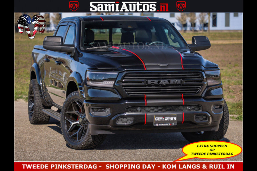 Dodge Ram GT HULK | 5.7 V8 HEMI | VIRTUAL COCKPIT | HEAD-UP | ADAPTIVE CRUISE | 360 CAMERA | TRX PACK | Comfortabele Dubbele Cabine met Royale 5 Zitplaatsen | BPM vrij