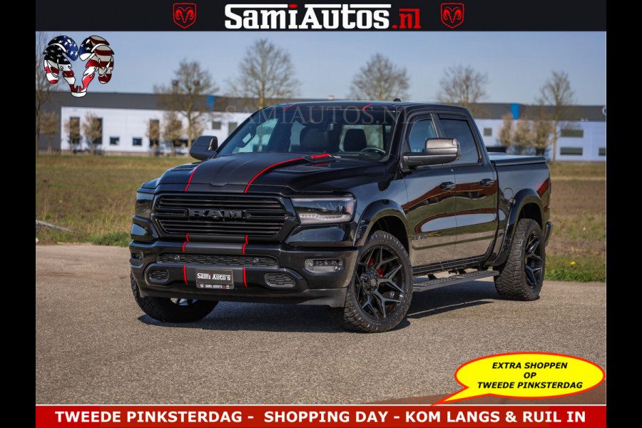 Dodge Ram GT HULK | 5.7 V8 HEMI | VIRTUAL COCKPIT | HEAD-UP | ADAPTIVE CRUISE | 360 CAMERA | TRX PACK | Comfortabele Dubbele Cabine met Royale 5 Zitplaatsen | BPM vrij