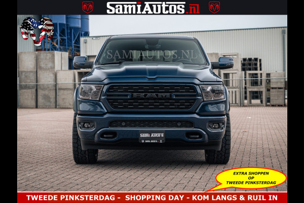 Dodge Ram SPORT | 5.7 V8 4x4 HEMI | PANORAMA DAK | GROOTSCHERM 12 INCH | LPG | Patriot Blue CREW CAB | DUBBELE CABINE | 5 PERSOONS | DC | VOORRAAD NR 2555 - 3325