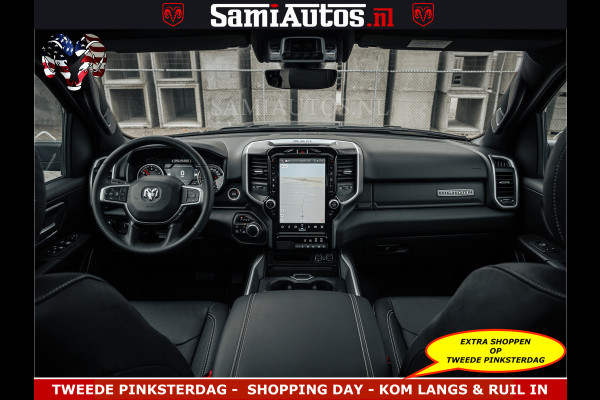 Dodge Ram SPORT | 5.7 V8 4x4 HEMI | PANORAMA DAK | GROOTSCHERM 12 INCH | LPG | Patriot Blue CREW CAB | DUBBELE CABINE | 5 PERSOONS | DC | VOORRAAD NR 2555 - 3325