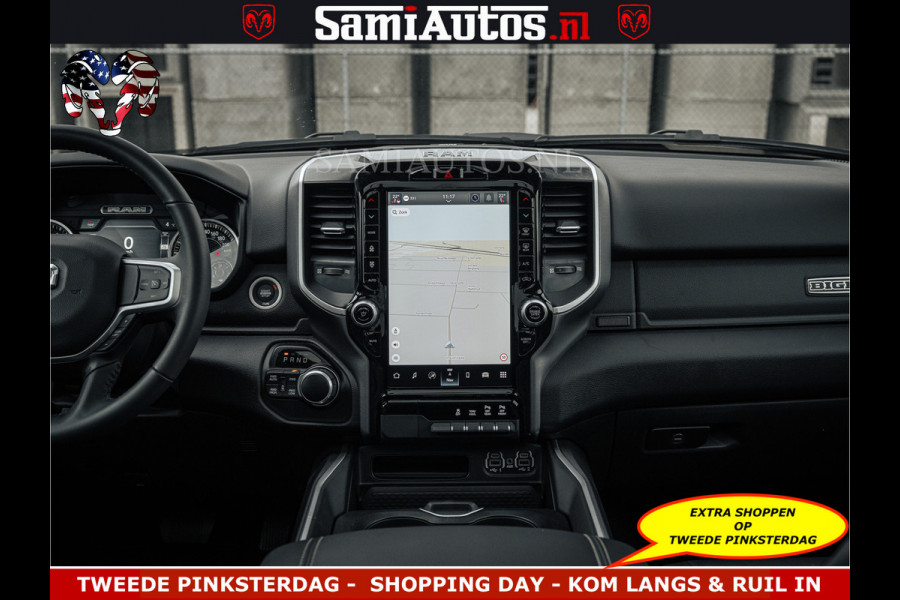 Dodge Ram SPORT | 5.7 V8 4x4 HEMI | PANORAMA DAK | GROOTSCHERM 12 INCH | LPG | Patriot Blue CREW CAB | DUBBELE CABINE | 5 PERSOONS | DC | VOORRAAD NR 2555 - 3325