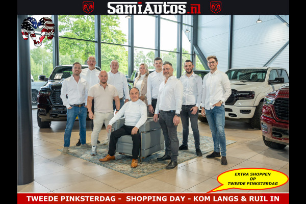 Dodge Ram SPORT | 5.7 V8 4x4 HEMI | PANORAMA DAK | GROOTSCHERM 12 INCH | LPG | Patriot Blue CREW CAB | DUBBELE CABINE | 5 PERSOONS | DC | VOORRAAD NR 2555 - 3325