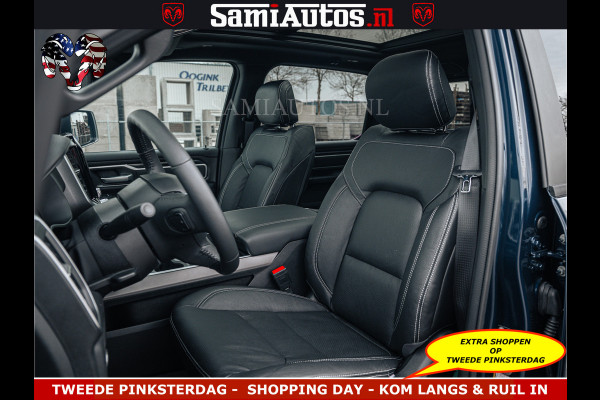 Dodge Ram SPORT | 5.7 V8 4x4 HEMI | PANORAMA DAK | GROOTSCHERM 12 INCH | LPG | Patriot Blue CREW CAB | DUBBELE CABINE | 5 PERSOONS | DC | VOORRAAD NR 2555 - 3325