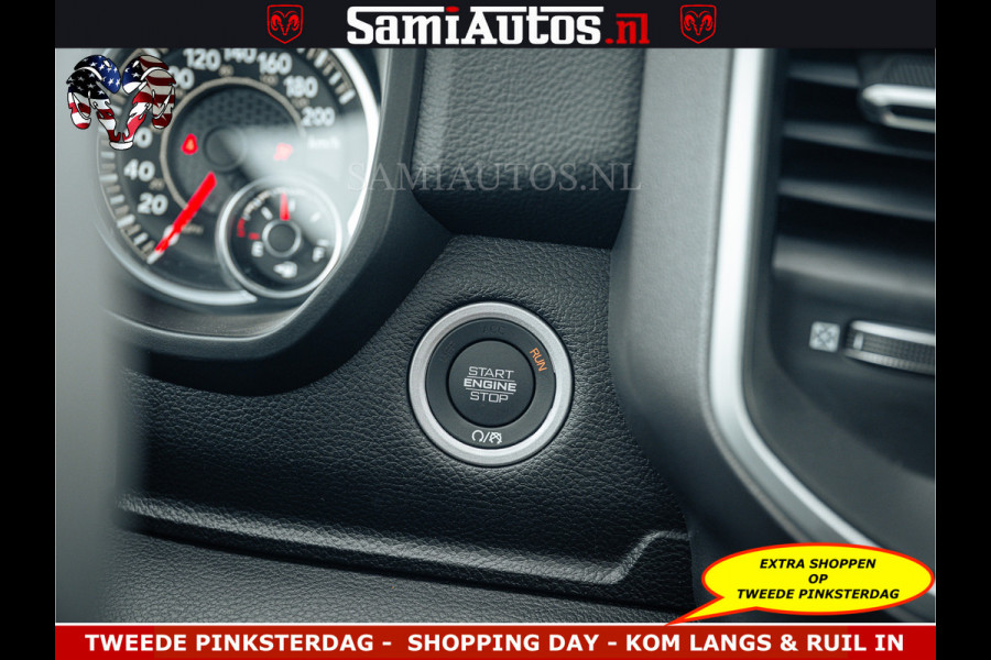 Dodge Ram SPORT | 5.7 V8 4x4 HEMI | PANORAMA DAK | GROOTSCHERM 12 INCH | LPG | Patriot Blue CREW CAB | DUBBELE CABINE | 5 PERSOONS | DC | VOORRAAD NR 2555 - 3325