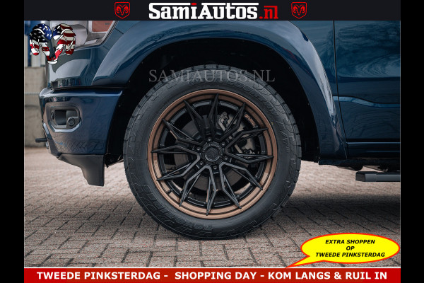 Dodge Ram SPORT | 5.7 V8 4x4 HEMI | PANORAMA DAK | GROOTSCHERM 12 INCH | LPG | Patriot Blue CREW CAB | DUBBELE CABINE | 5 PERSOONS | DC | VOORRAAD NR 2555 - 3325
