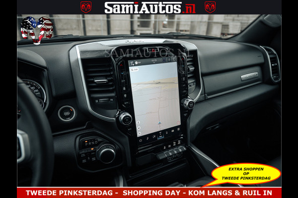 Dodge Ram SPORT | 5.7 V8 4x4 HEMI | PANORAMA DAK | GROOTSCHERM 12 INCH | LPG | Patriot Blue CREW CAB | DUBBELE CABINE | 5 PERSOONS | DC | VOORRAAD NR 2555 - 3325
